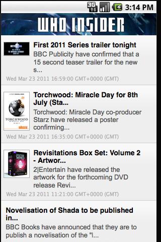 【免費新聞App】Doctor Who - Who Insider FREE-APP點子