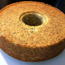Ukrainian Sour Cream Poppy Seed  Cake
