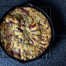 Nectarine Brown Butter Buckle