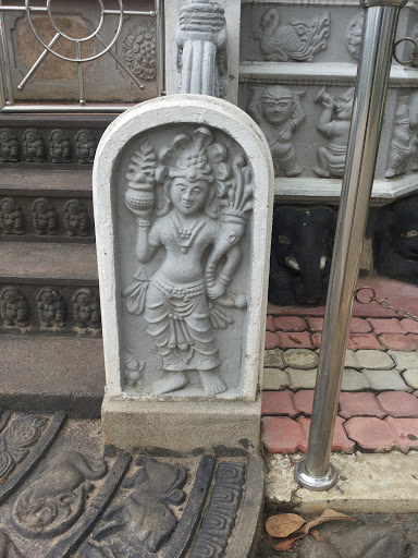 Guardian at Buddha Shrine Entrance