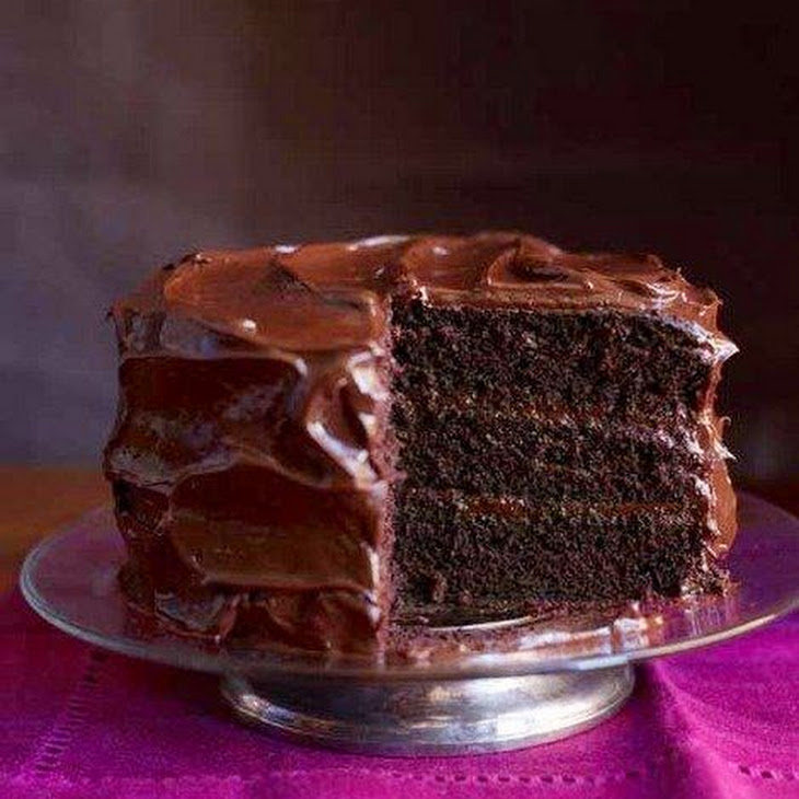 The Best Chocolate Cake Ever With Pudding Frosting Recipe — Dishmaps
