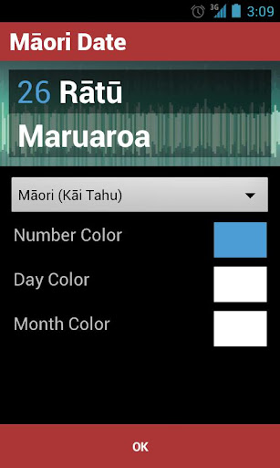 Māori Date