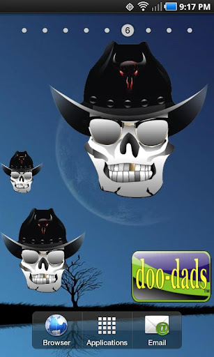 【免費個人化App】Cowboy Skull doo-dad-APP點子