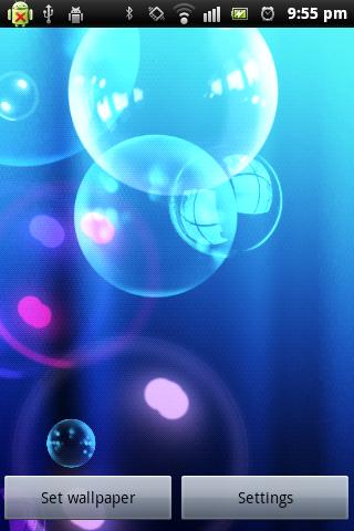 【免費個人化App】Bubble Live Wallpaper Pro-APP點子