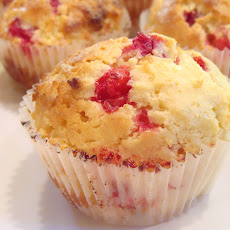 Cranberry and Cream Cheese Muffins