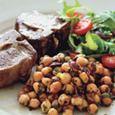 Lamb Chops and Chickpeas