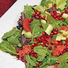 Avocado, Grapefruit, and Pomegranate Salad
