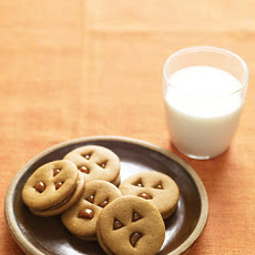 Jack-o'-Lantern Spice Cookies