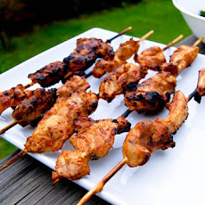 Grilled Tandoori Chicken Skewers