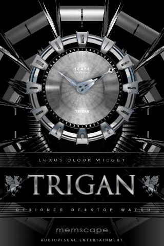 TRIGAN Designer Clock Widget