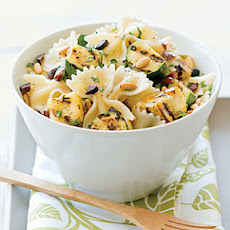 Grilled Yellow Squash and Zucchini Pasta Salad