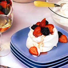 Mixed Berry Pavlovas