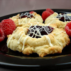 White Chocolate Raspberry Cookies