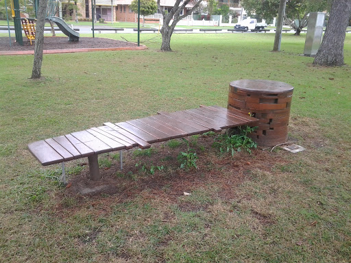 Artistic Bench out on a Limb at Winders Park