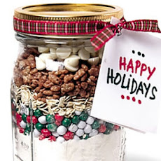 Holiday Cookies in a Jar