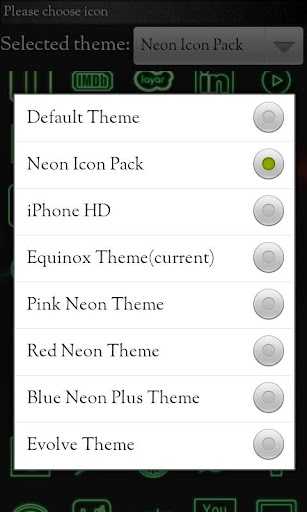 Icon Pack - Neon Icons