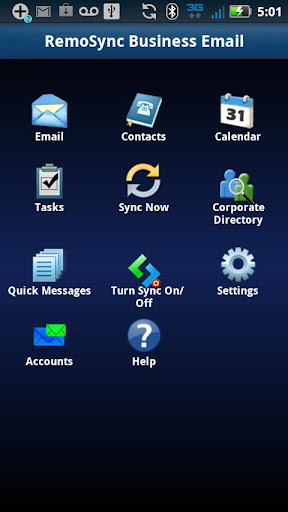 Hotmail ActiveSync 4 Tab