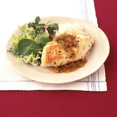 Chicken with Garlic-Pepper Sauce