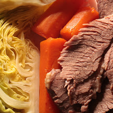 Corned Beef and Cabbage with Horseradish Cream Sauce Recipe