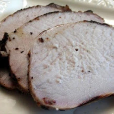 Vanilla, Cardamom and Apple Brined Pork Loin