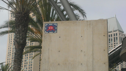 Red Space Invader