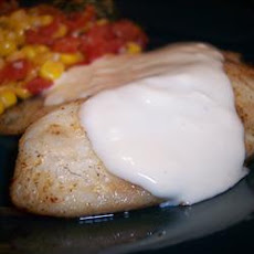 Garlic Alfredo Tilapia