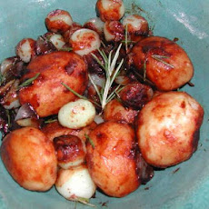 Caramelized Potato and Onion Salad