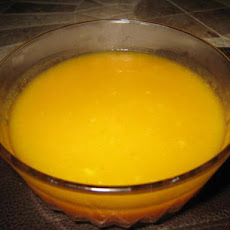 Butternut Soup With Pears and Apples