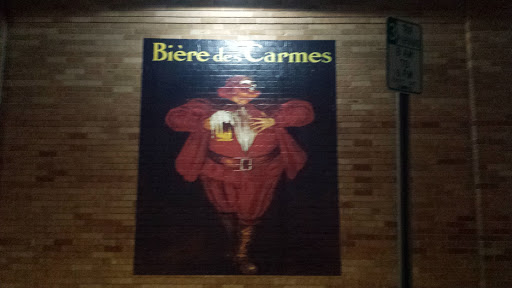 Bière des Carmes Mural