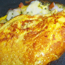 Smoked Chicken Omelette