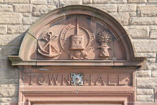 Town Hall Carving 