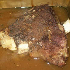 Goat and Mashed Sweet Potatoes