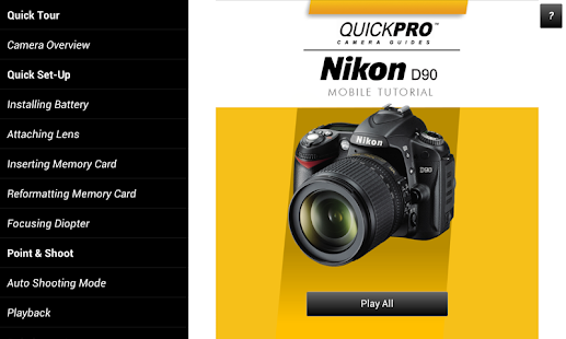 Download Guide to Nikon D90 APK on PC | Download Android ...