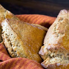 Pumpkin and Spring onion scones