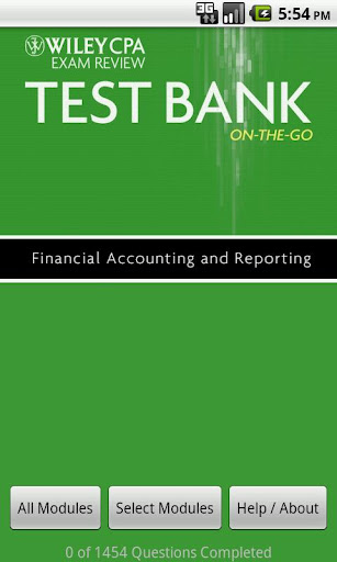 FAR Test Bank - Wiley CPA Exam