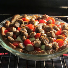 Sausage Bread Pudding