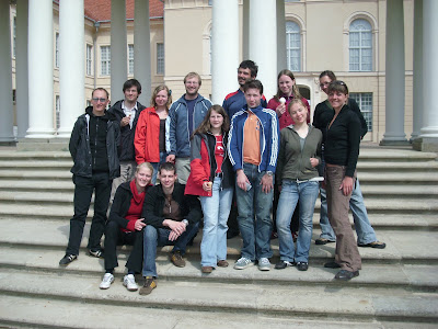 gruppenfoto paddeltour uni potsdam 2008