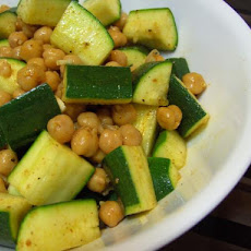 Moroccan Chickpea & Zucchini Salad (Africa)