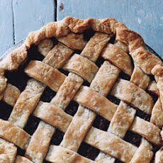 Pear-Cranberry Mincemeat Lattice Pie