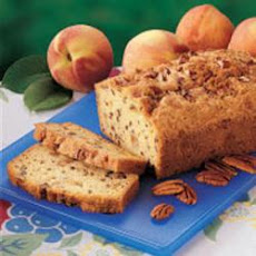 Peach Cobbler Bread