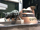 KFIA Bull Statue