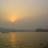 大连港日落Sunset at DalianPort