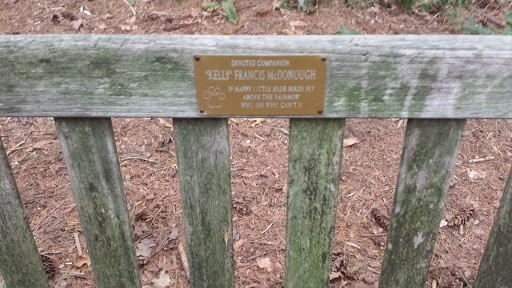 Memorial Bench for Dog
