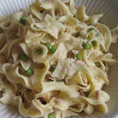 Easy Creamy No Bake Tuna Noodle Casserole