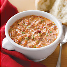Tomato-Basil-Red Pepper Soup