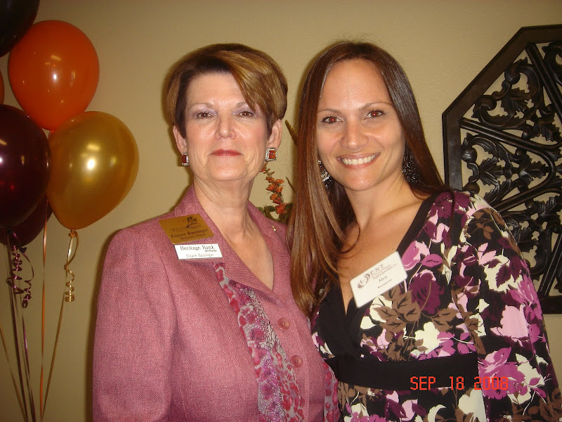 Wesley Chapel Honorary Mayor Elayne Bassinger and Mary from ENT & Facial Plastic Surgery Specialists 