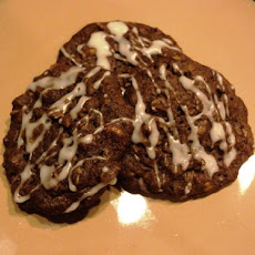 Double Chocolate Cranberry Cookies