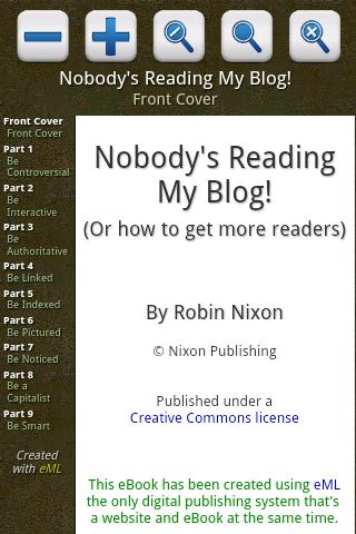 Nobody's Reading My Blog eBook