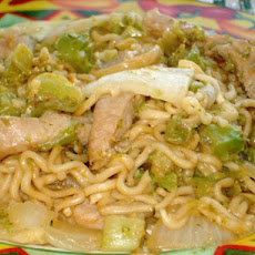 Beef and Broccoli With Ramen Noodles
