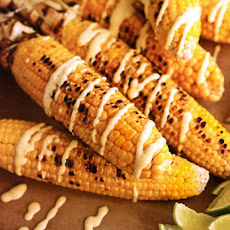Corn with Curried Yogurt Recipe